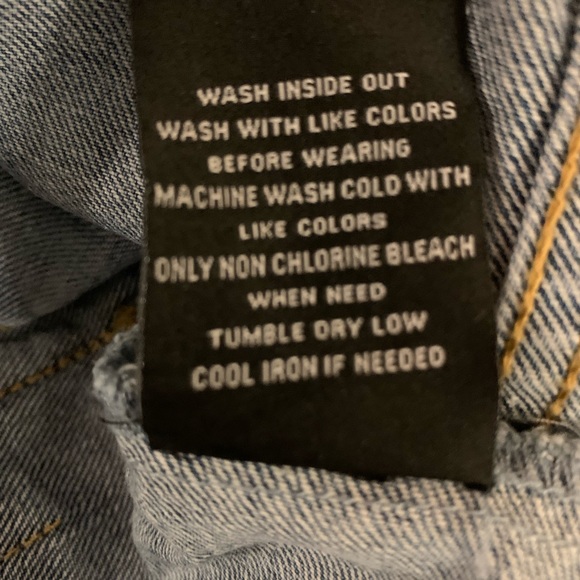 Brunette the Label Lindsay Denim Jacket. - Picture 8 of 12